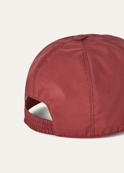 Storm System Baseball Cap Burgundy/Ivory